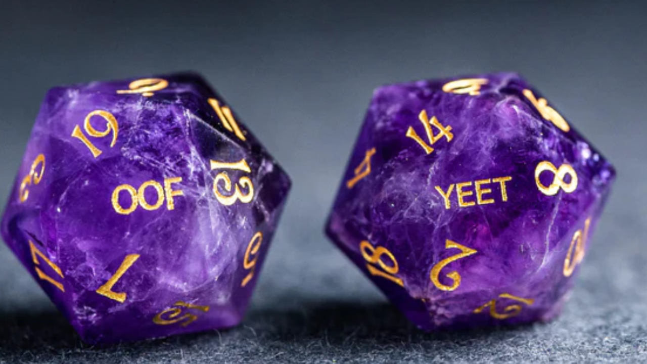Can You Please Describe the Major Applications of Amethyst Dice Sets?